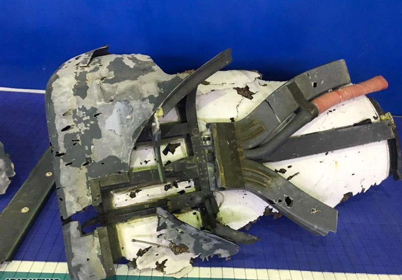 Iran's IRGC displays downed US drone at a press conference, June 21, 2019. (Photo: IRIB/Tasnim)